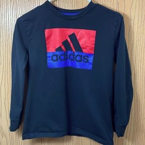 Adidas Boys Long Sleeve T-Shirt Sz M (10/12)